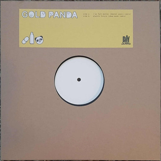 Gold Panda : I've Felt Better (Daniel Avery Remix) (12")