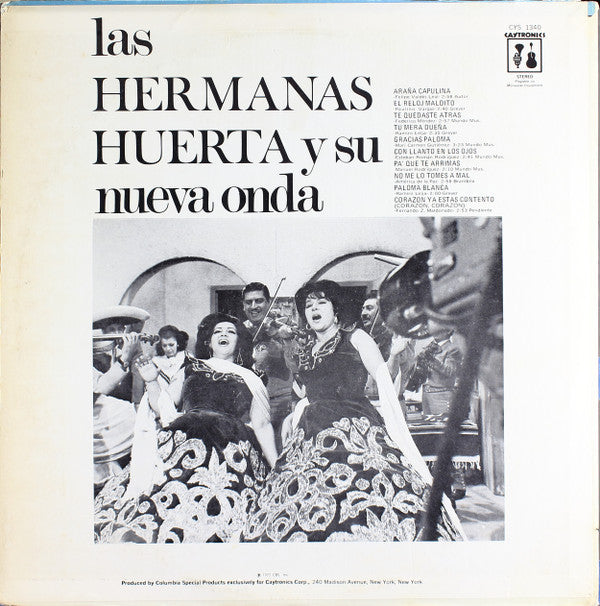 Hermanas Huerta Y Su Los Nueva Onda : Hermanas Huerta (LP)