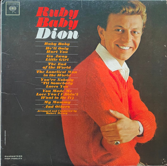 Dion (3) : Ruby Baby (LP, Album, Mono, Ter)