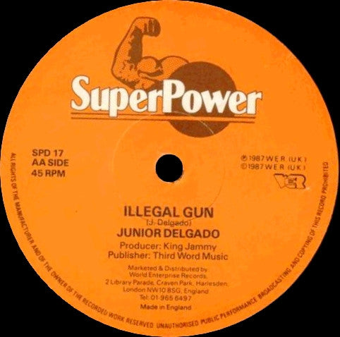 Shabba Ranks / Junior Delgado : Needle Eye Pum Pum / Illegal Gun (12")