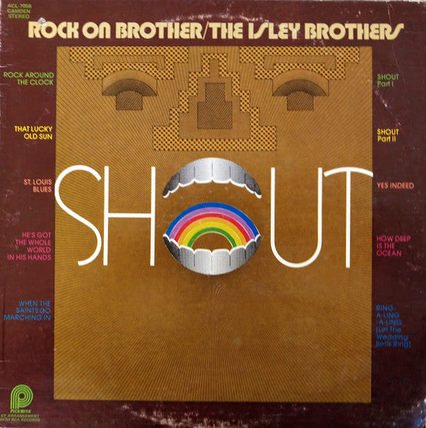 The Isley Brothers : Rock On Brother (LP, Album, RE, Kee)