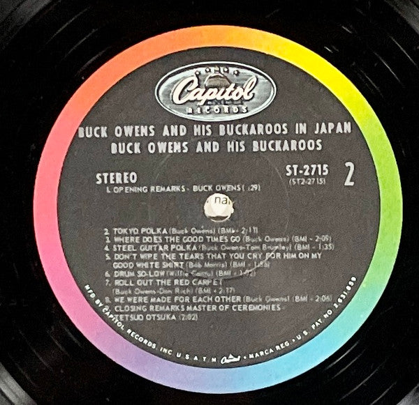Buck Owens And His Buckaroos : Buck Owens And His Buckaroos In Japan (LP)