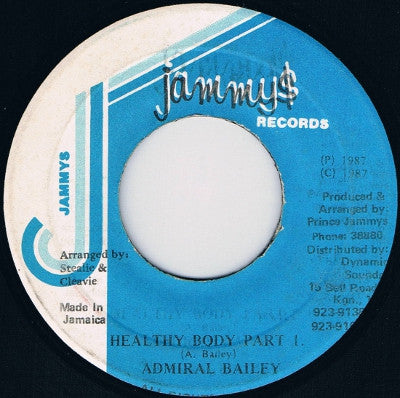 Admiral Bailey : Healthy Body Part 1 (7")