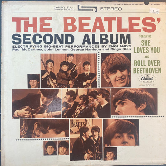 The Beatles : The Beatles' Second Album (LP, Album, RE)