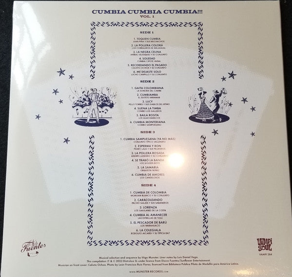 Various : Cumbia Cumbia Cumbia!!! Vol. 1 (2xLP, Comp)