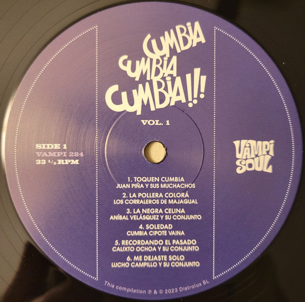 Various : Cumbia Cumbia Cumbia!!! Vol. 1 (2xLP, Comp)