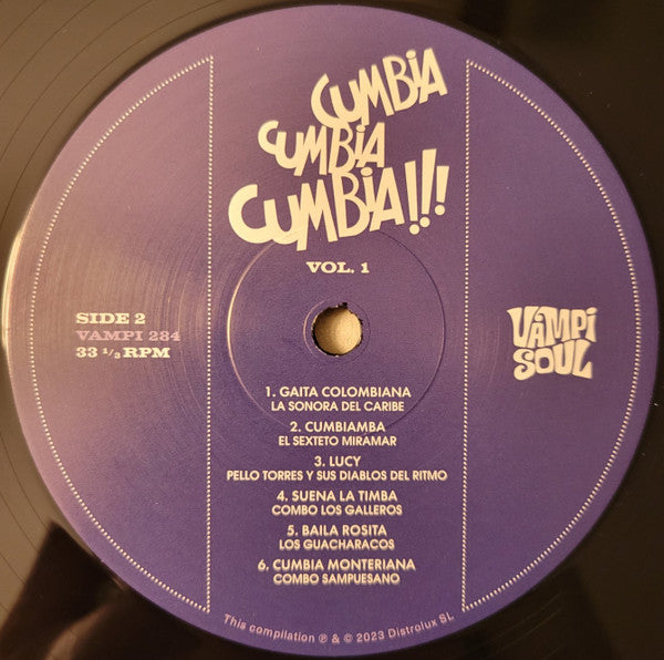 Various : Cumbia Cumbia Cumbia!!! Vol. 1 (2xLP, Comp)