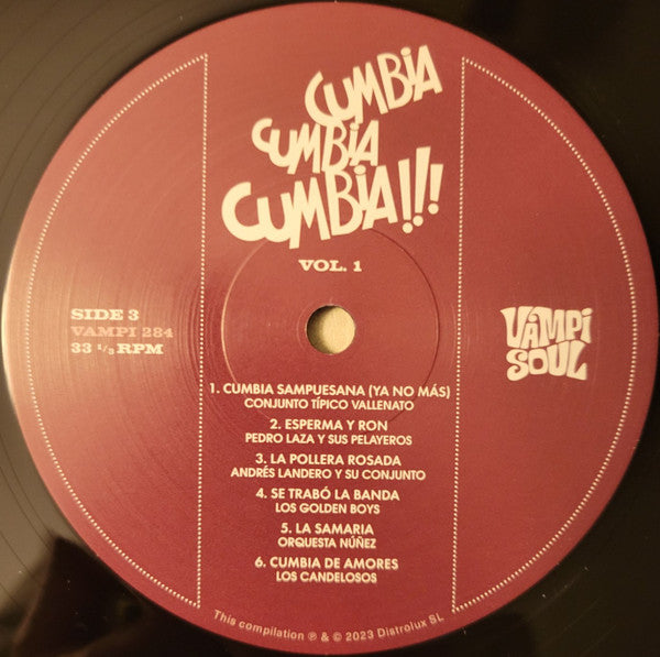 Various : Cumbia Cumbia Cumbia!!! Vol. 1 (2xLP, Comp)