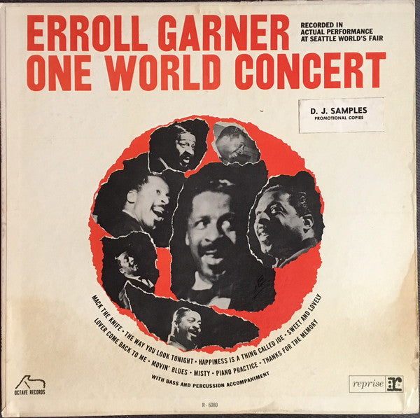 Erroll Garner : One World Concert (LP, Album, Mono, Promo)