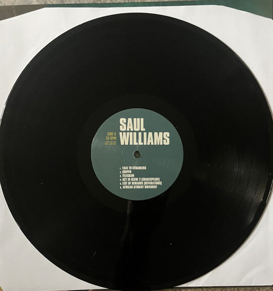 Saul Williams : Saul Williams (LP, Album)