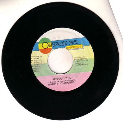 The Mighty Diamonds : Respect Due (7")