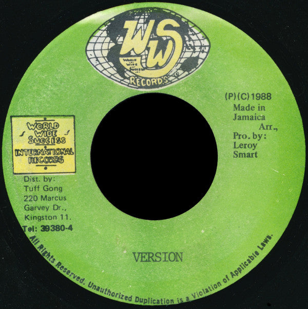 Leroy Smart : Daddy's Home (7")