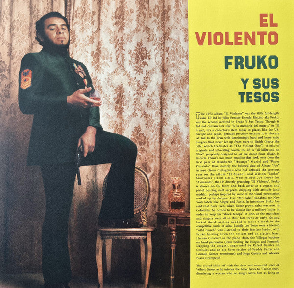 Fruko Y Sus Tesos : El Violento (LP, Album, RE)