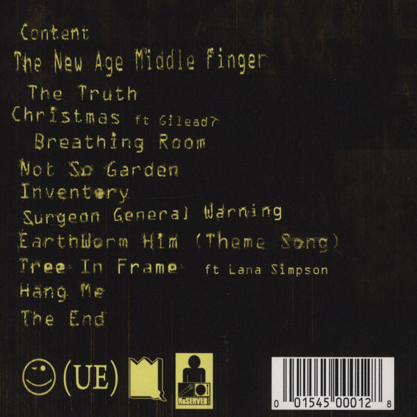 Analog(ue) Tape Dispenser & SKECH185* : New Age Middle Finger (CD, Album)