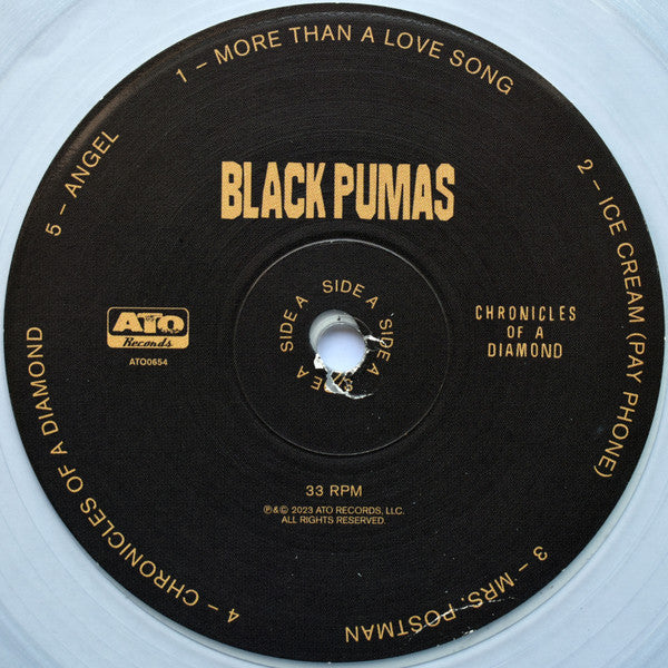 Black Pumas : Chronicles Of A Diamond (LP, Album, Cle)