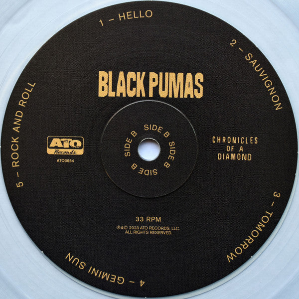 Black Pumas : Chronicles Of A Diamond (LP, Album, Cle)