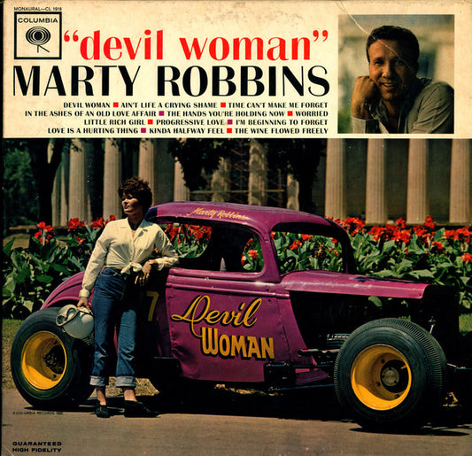 Marty Robbins : Devil Woman (LP, Album, Mono)