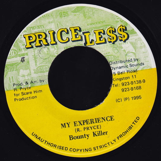 Bounty Killer : My Experience (7")