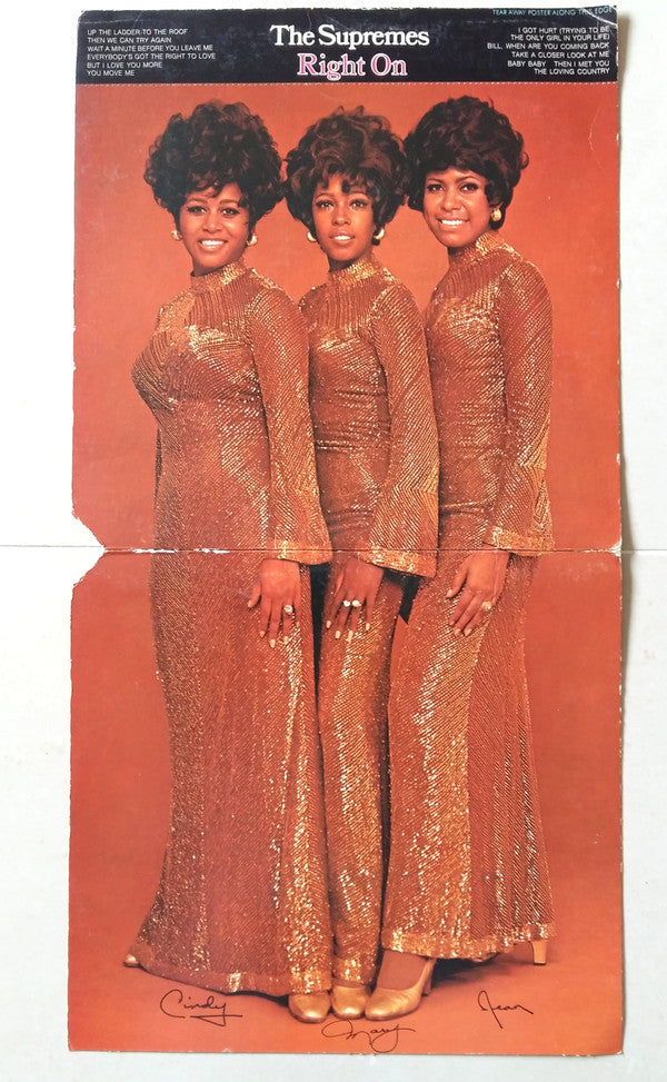 The Supremes : Right On (LP, Album)