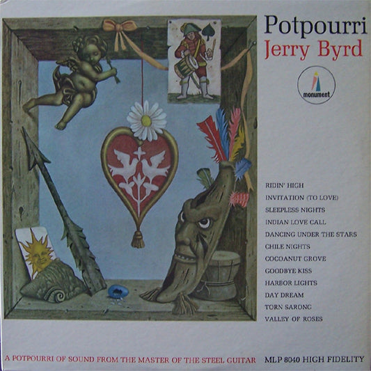 Jerry Byrd : Potpourri (LP, Album, Mono)