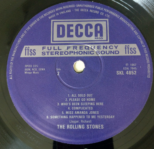 The Rolling Stones : Between The Buttons (LP, Album, RE)