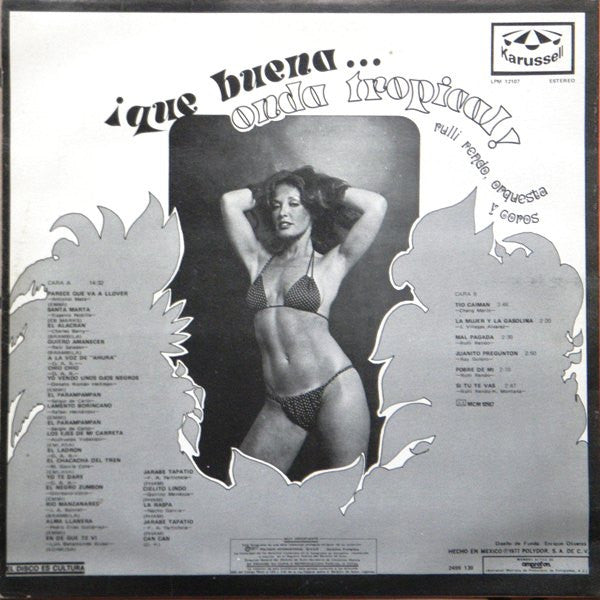 Rulli Rendo, Orquesta y Coros : ¡Que Buena...Onda Tropical! (LP, Album, RE)