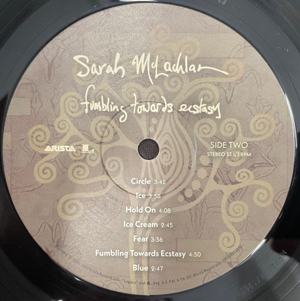 Sarah McLachlan : Fumbling Towards Ecstasy (LP, Album, RE)