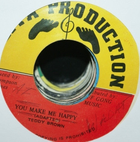 Teddy Brown : You Make Me Happy (7")