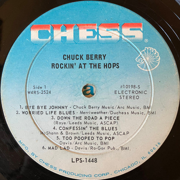 Chuck Berry : Rockin' At The Hops (LP, Album)