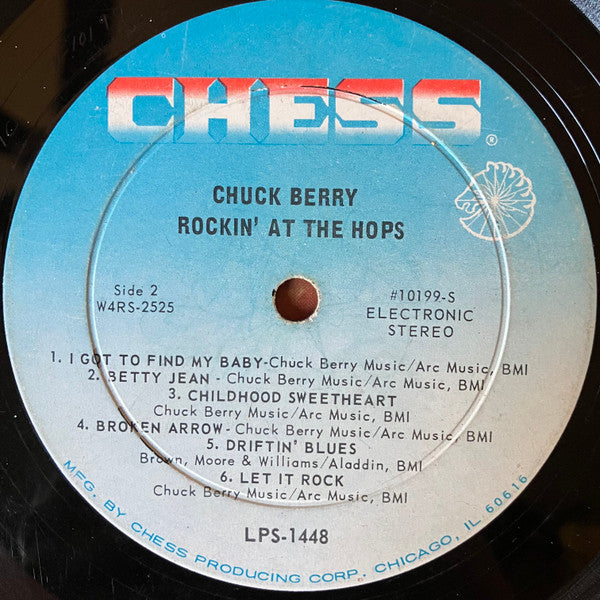 Chuck Berry : Rockin' At The Hops (LP, Album)