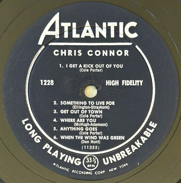 Chris Connor : Chris Connor (LP, Album, Mono, MGM)