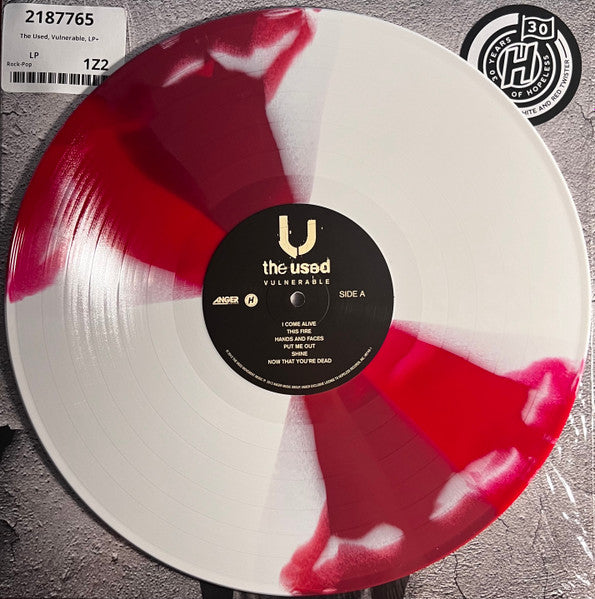 The Used : Vulnerable (LP, Album, Ltd, RE, Whi)