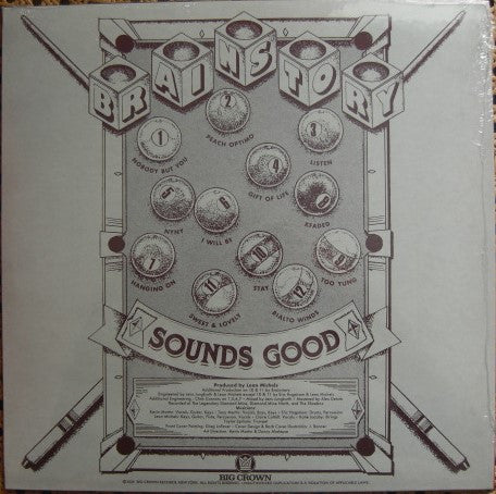 Brainstory : Sounds Good (LP, Album)