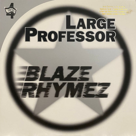 Large Professor : Blaze Rhymez / Back To Back (12", Single, Promo)