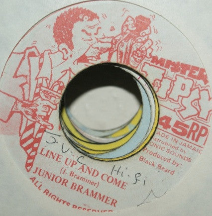 Junior Brammer : Line Up And Come (7")