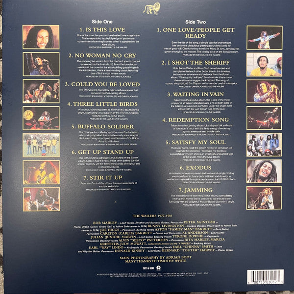 Bob Marley & The Wailers : Legend - The Best Of Bob Marley And The Wailers (LP, Comp, RE, 180)