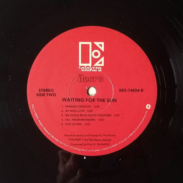 The Doors : Waiting For The Sun (LP, Album, RE, All)