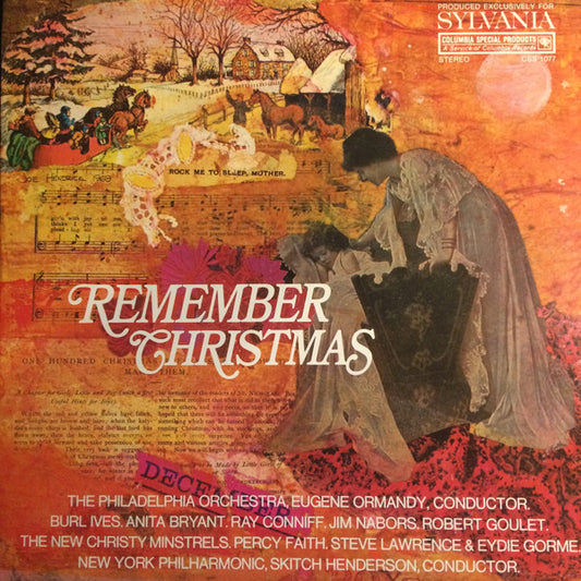 Various : Remember Christmas (LP, Album, Comp)