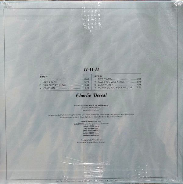 Charlie Bereal : 11-11-11 (LP, Album)
