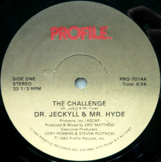 Dr. Jeckyll & Mr. Hyde : The Challenge (12")