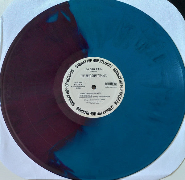 DJ 3rd Rail : The Hudson Tunnel (12", EP, Ltd, Bri)