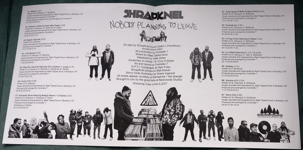 ShrapKnel : Nobody Planning To Leave (LP, Album)