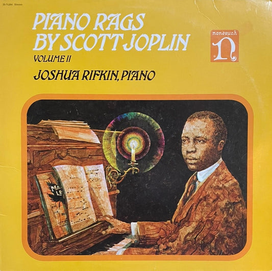 Scott Joplin - Joshua Rifkin : Piano Rags, Volume II (LP, Album)