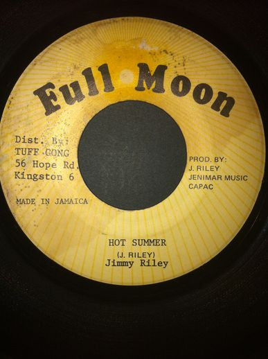 Jimmy Riley : Hot Summer (7")