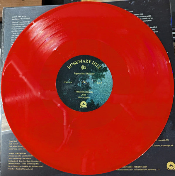 Sixpence None The Richer : Rosemary Hill (12", EP, Ltd, Red)