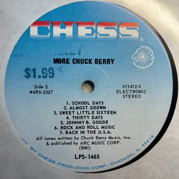 Chuck Berry : More Chuck Berry (LP, Comp, RE, Ele)