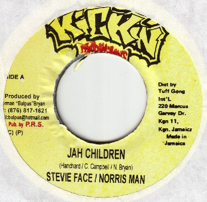 Stevie Face / Norrisman : Jah Children / Combination (7", MP)