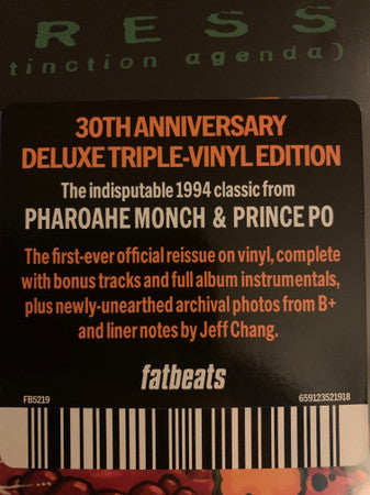 Organized Konfusion : Stress: The Extinction Agenda (30th Anniversary Deluxe Edition) (3xLP, Album, Comp, Dlx, Ltd, RE)