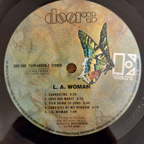 The Doors : L.A. Woman (LP, Album, RE, RP)