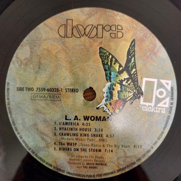 The Doors : L.A. Woman (LP, Album, RE, RP)